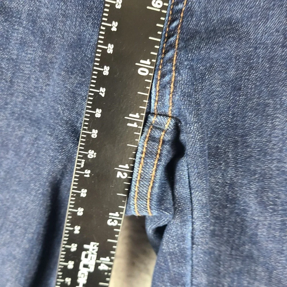 Judy Blue Jeans Womens 14W Blue Skinny Fit Dark Wash Denim JB88894